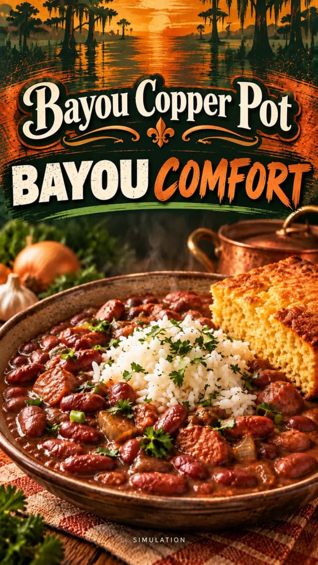 Red beans and rice — Simulation 2