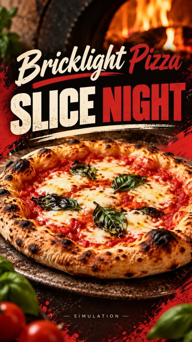 Margherita pizza — Simulation 3